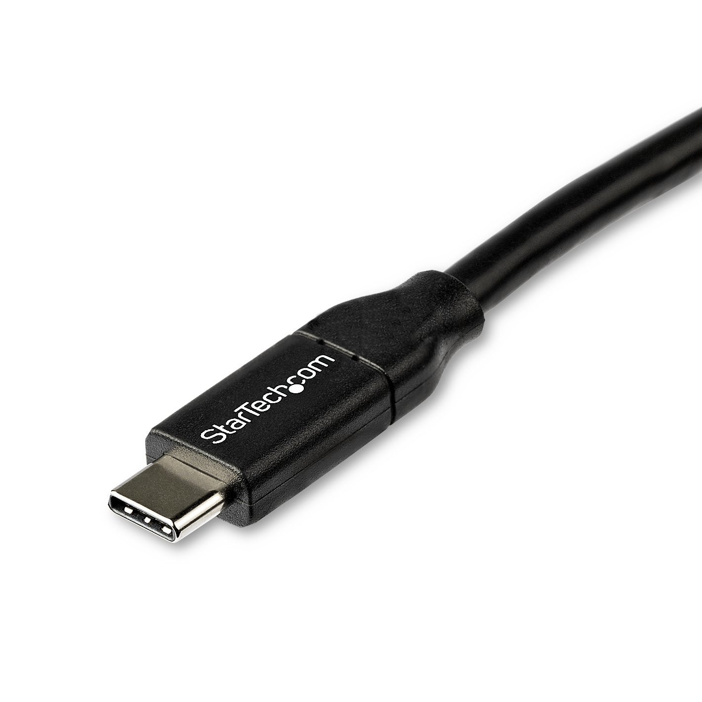 StarTech.com USB-C auf USB-C Kabel – USB 2.0 (480 Mbit/s) – 2 m – PD 100 W – USB-IF zertifiziert – Schwarz