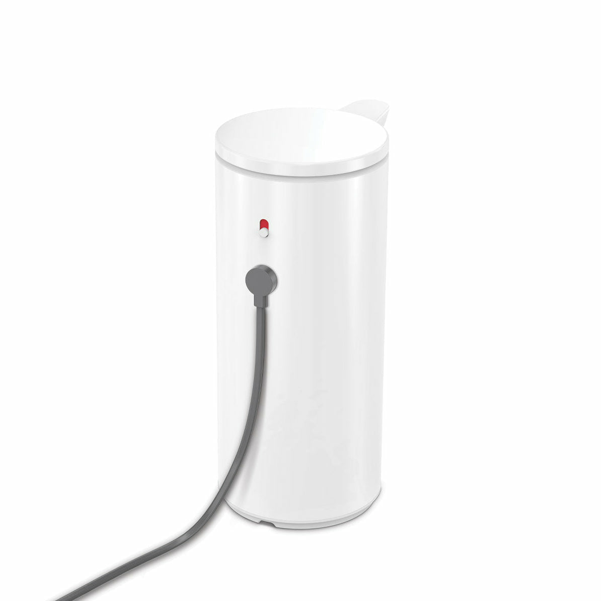 simplehuman Automatischer Seifenspender – Tisch – 266 ml, Weiss, Edelstahl
