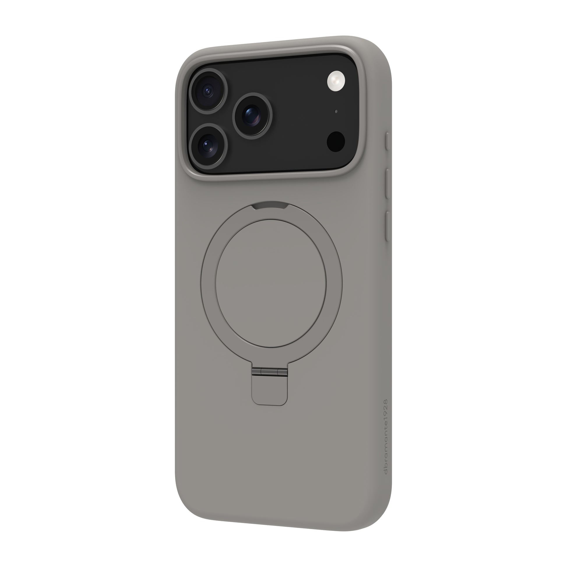 dbramante1928 Roskilde MS Kick ICON Backcover – für Apple iPhone 17 Pro Max – Hellgrau, bis 1,2 m sturzsicher