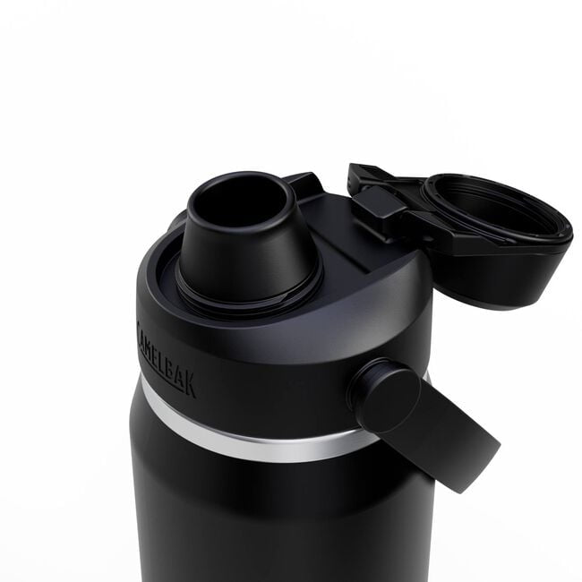 CamelBak Thrive Chug V.I. Isolierflasche 750 ml – doppelwandig, Edelstahl, Schwarz
