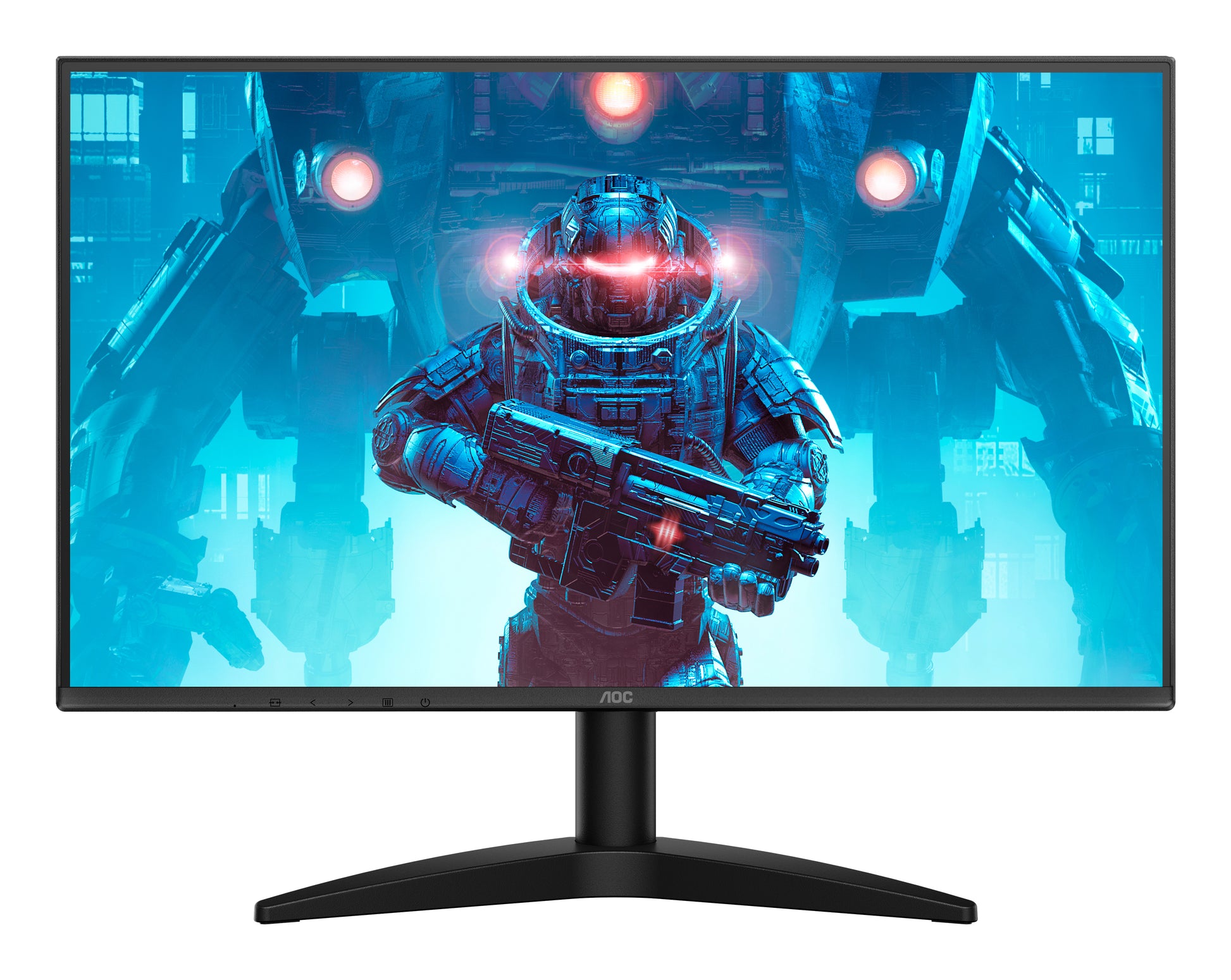 AOC 24B36X – Monitor, 23,8", 1920 × 1080 (Full HD), IPS, 144 Hz, 500 cd/m², VESA 100 × 100, Schwarz