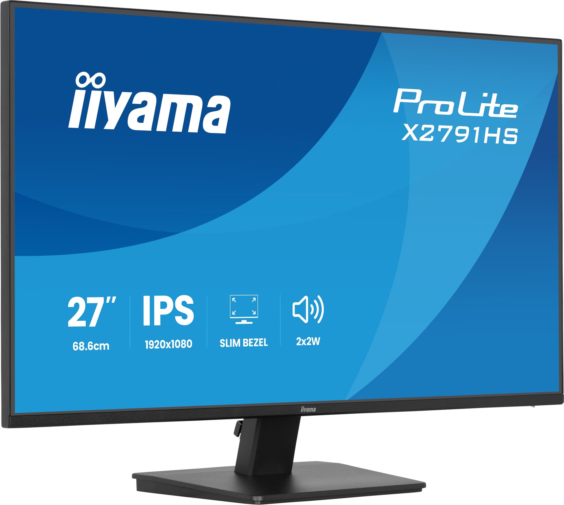 iiyama ProLite X2791HS-B1 – 27", 1920 × 1080 (Full HD), IPS, 120 Hz