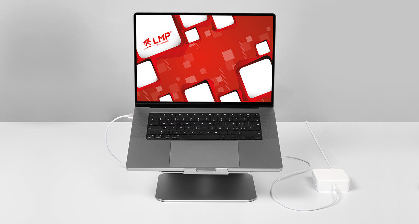 LMP 24700 USB-Ladegerät 140 W – USB-C×1, PD 3.0, GaN – EU-Stecker (Typ C) – für Apple-Laptops, Weiss