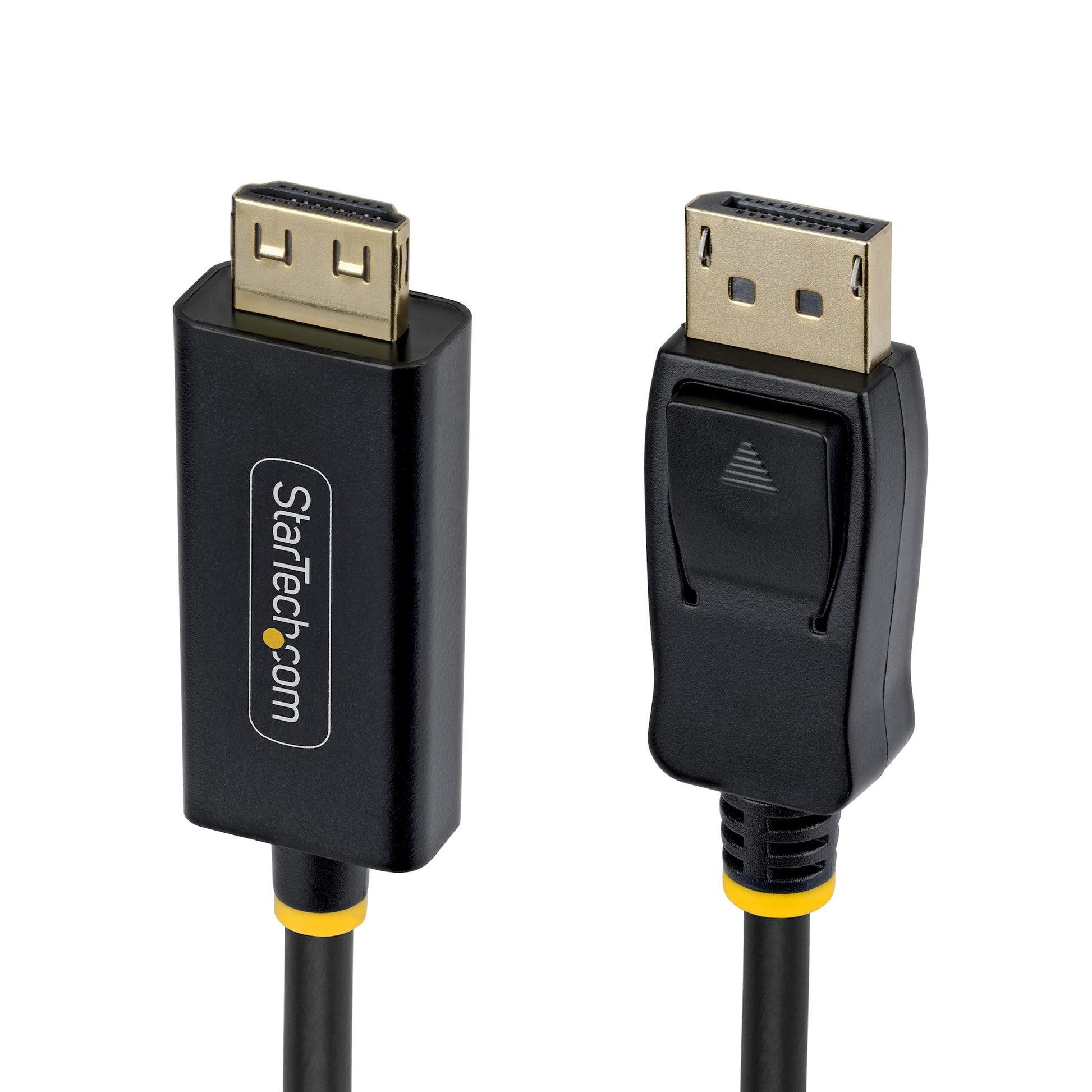 StarTech.com 1M-DP-HDMI-4K60-GR 1 m Kabel DisplayPort zu HDMI – 4K (3840 × 2160) @ 60 Hz, HDMI 2.0b, DP 1.4