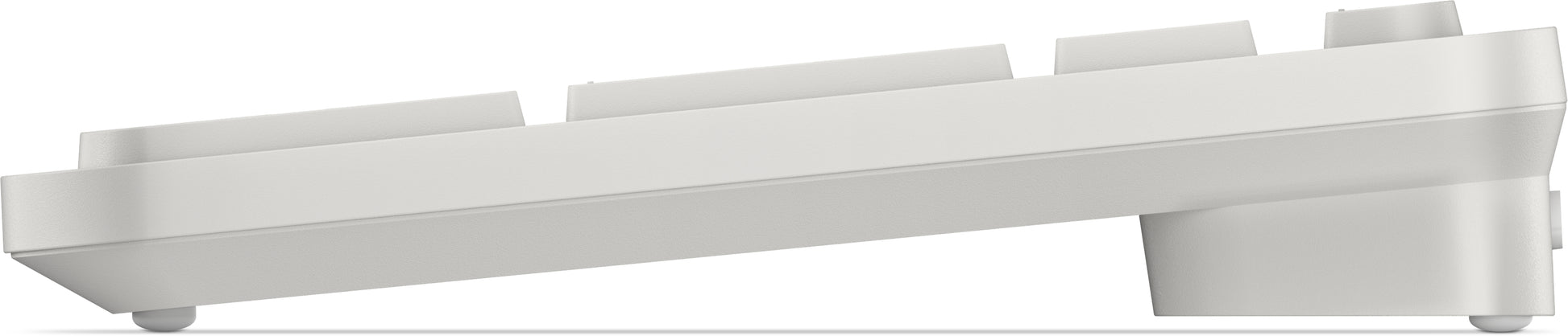 DELL KM526 – Tastatur-Maus-Set – AZERTY (FR) – RF 2,4 GHz, Full-Size, Plunger, USB-A Empfänger, Weiss