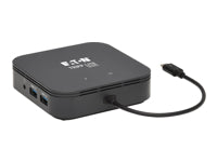 Tripp Lite MTB3-DOCK-04 Dockingstation – Thunderbolt 3, 1× DP, 1× HDMI, 2× USB-A, 1× USB-C, 60 W PD, GbE