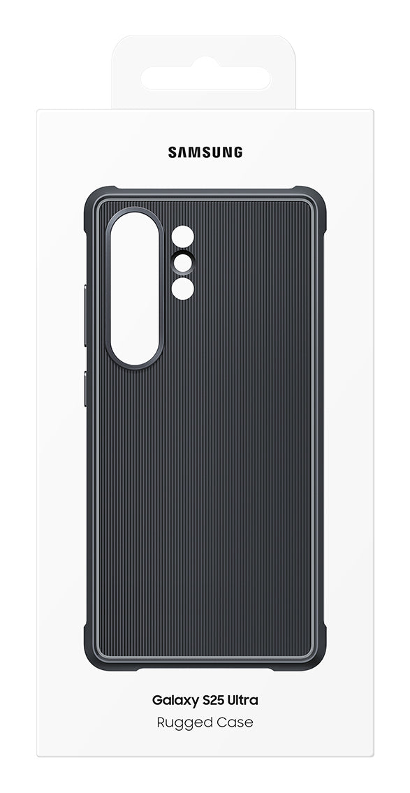 Samsung Backcover – für Samsung Galaxy S25 Ultra – schwarz – stossfest bis 1,2 m