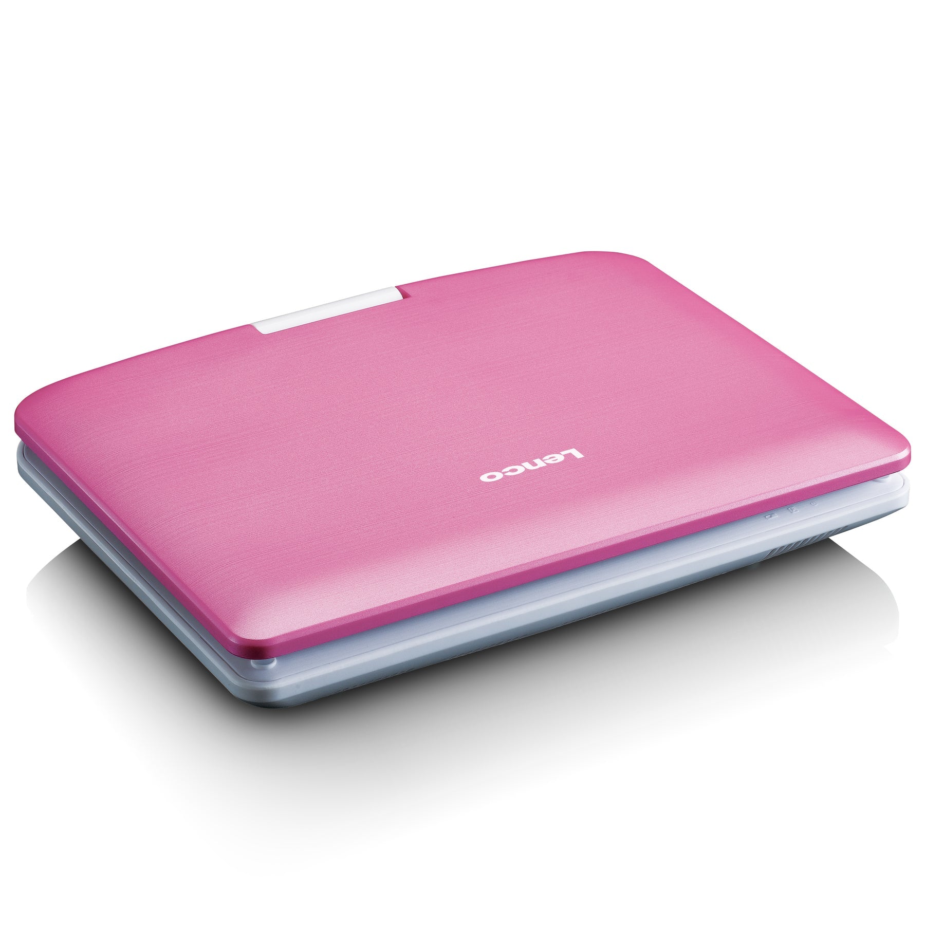 Lenco DVP-920 – 9" Tragbarer DVD-Player, USB, CD/MP3, 90 min Akku – Pink