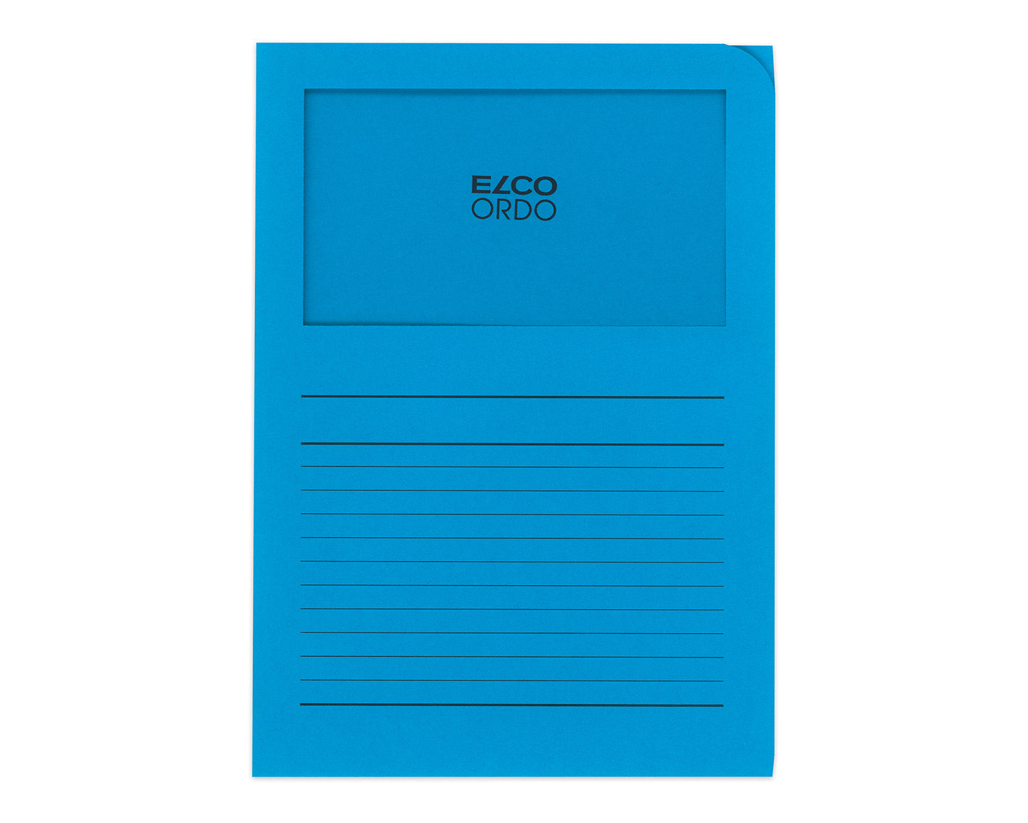 Elco Sichtmappe A4 – Königsblau, Papier, 10er-Pack
