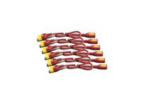 APC Netzkabel, IEC C13 auf IEC C14, verriegelbar, 1,8 m, Rot