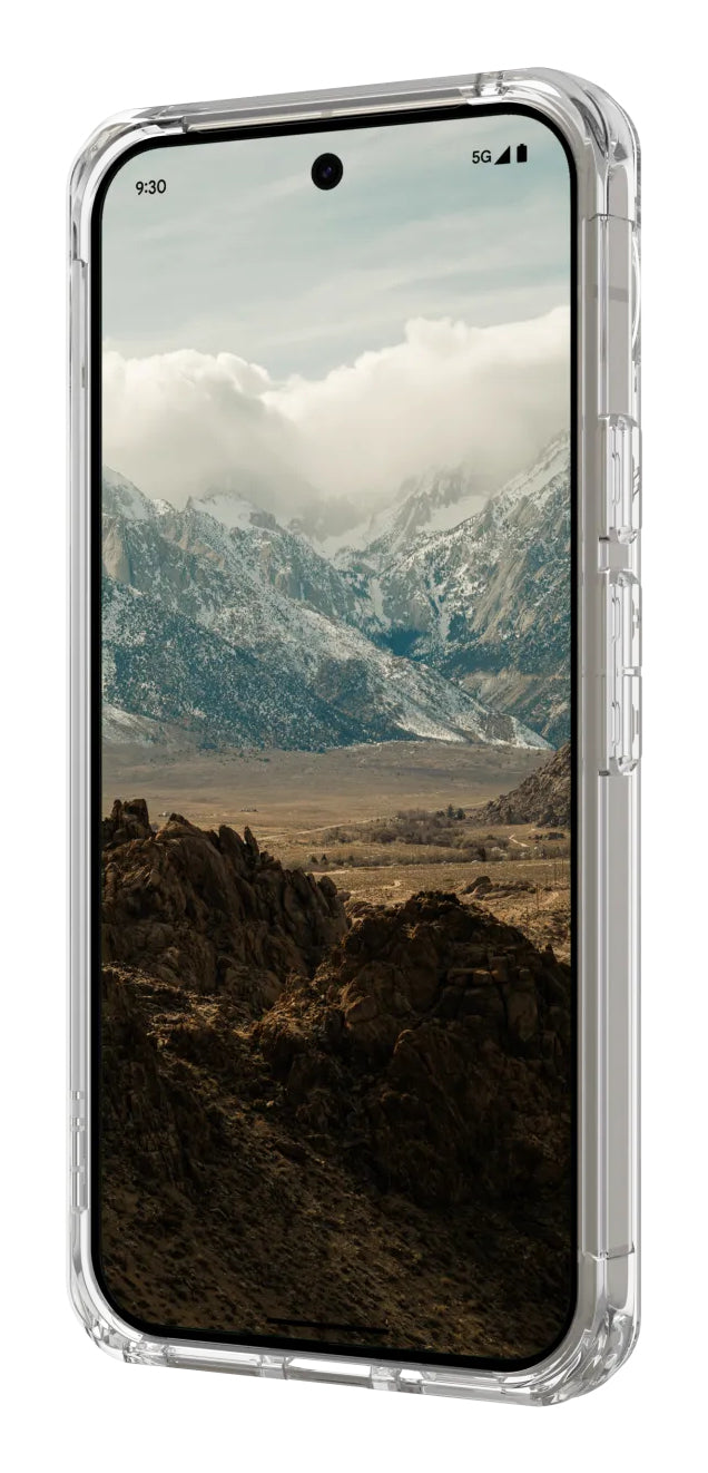 Urban Armor Gear UAG Plyo Pro Backcover – für Google Pixel 9 Pro XL, TPU, Transparent / Silber, bis 4,8 m Sturzsicher
