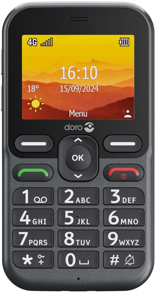 Doro Leva L10 – 2,4" – 128 MB – Schwarz