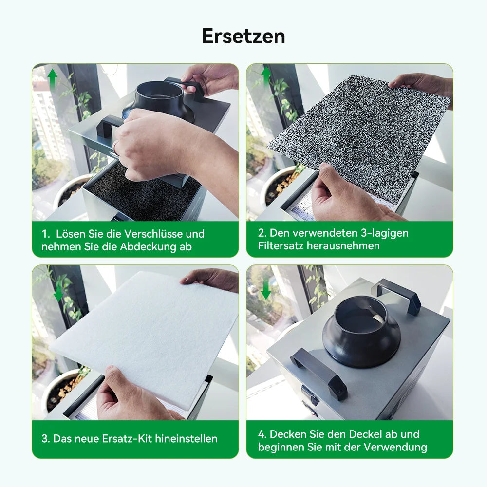 Creality Rauchfilteranlage 100W – 3D-Drucker, 7 kg