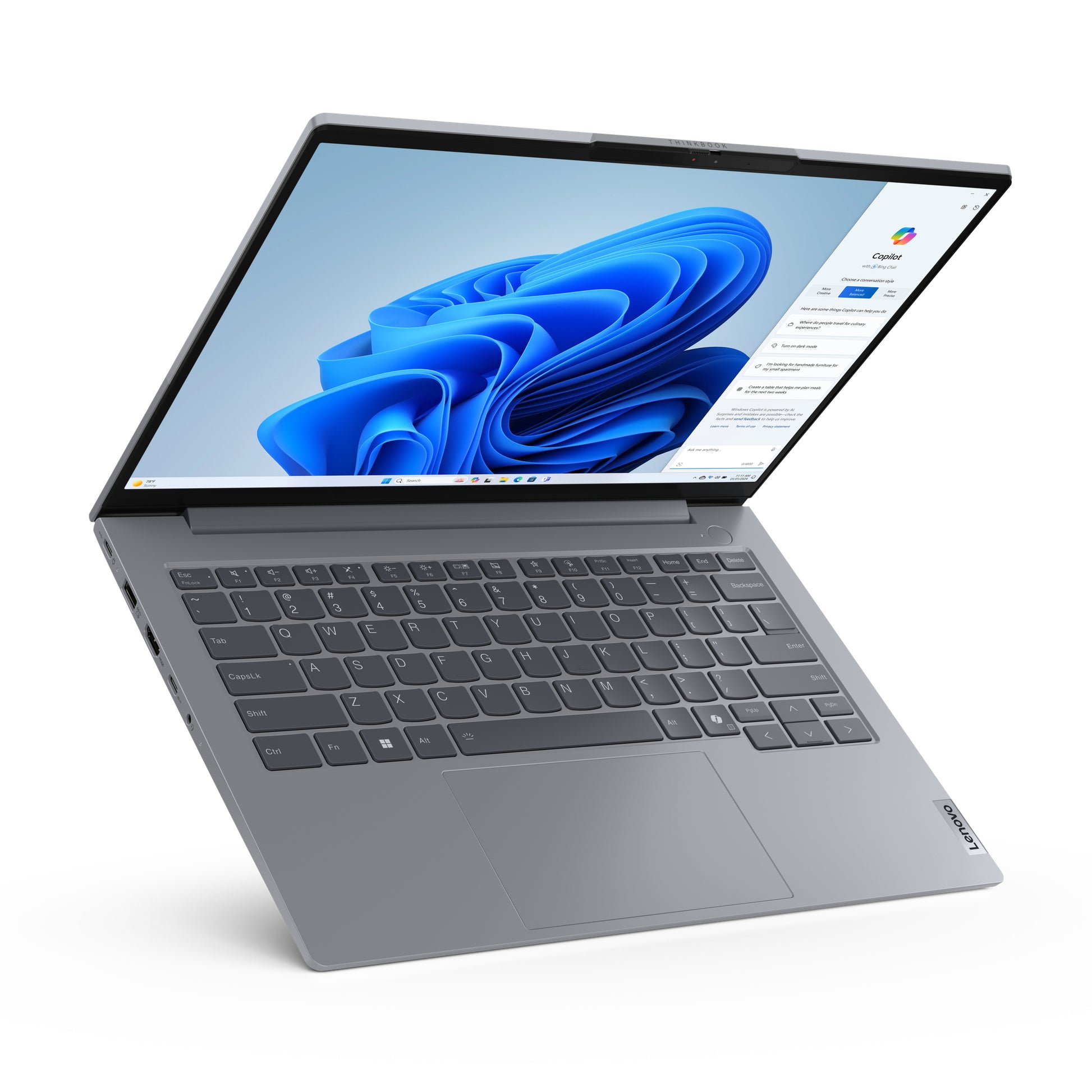 Lenovo ThinkBook 14 G7, 14", AMD Ryzen 5 7535HS, 16 GB, 512 GB, Windows 11 Pro