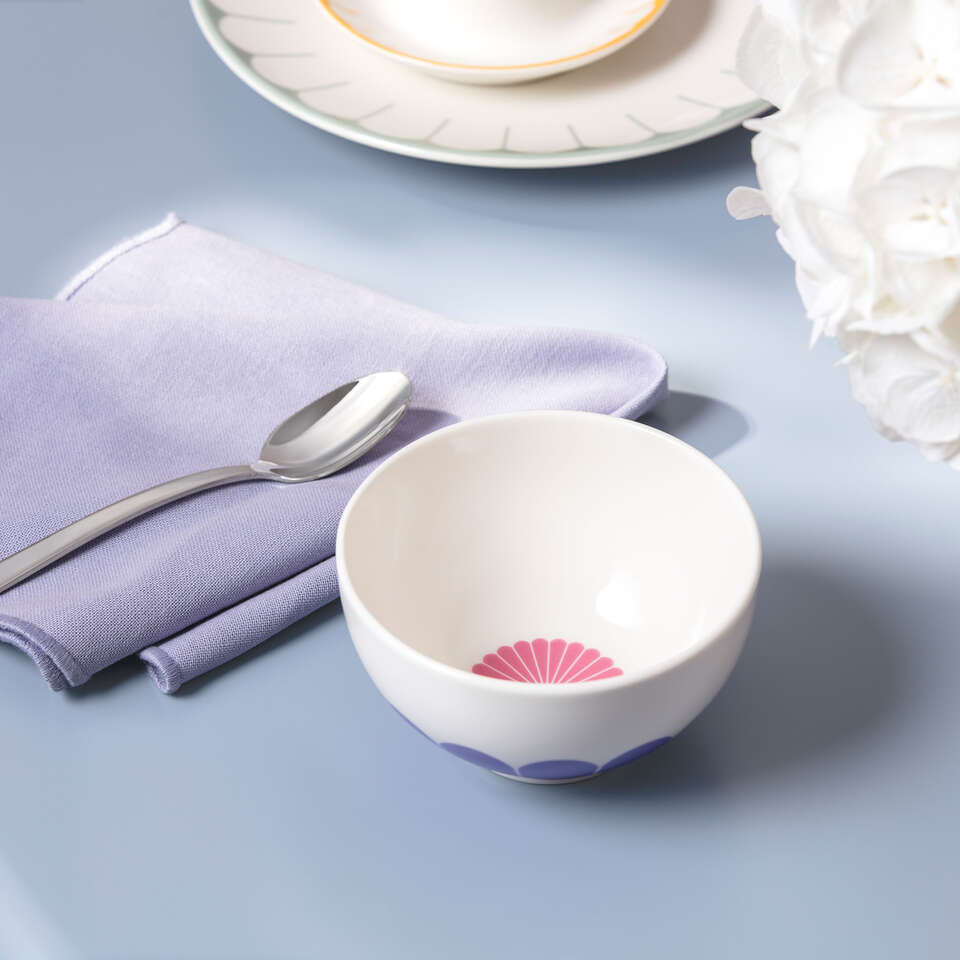 Villeroy & Boch Frühstücksschüssel Fleur – 220 ml, Ø 11 cm, Porzellan, spülmaschinenfest