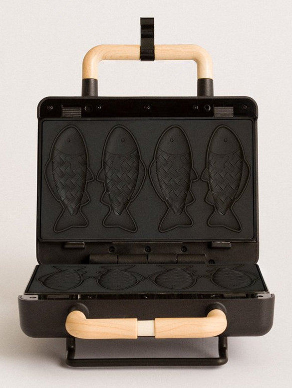 CREATE Ersatzteller Stone 3 in 1 Taiyaki – Teflonbeschichtet, für Waffeleisen 3in1 Studio, 2 Stk.