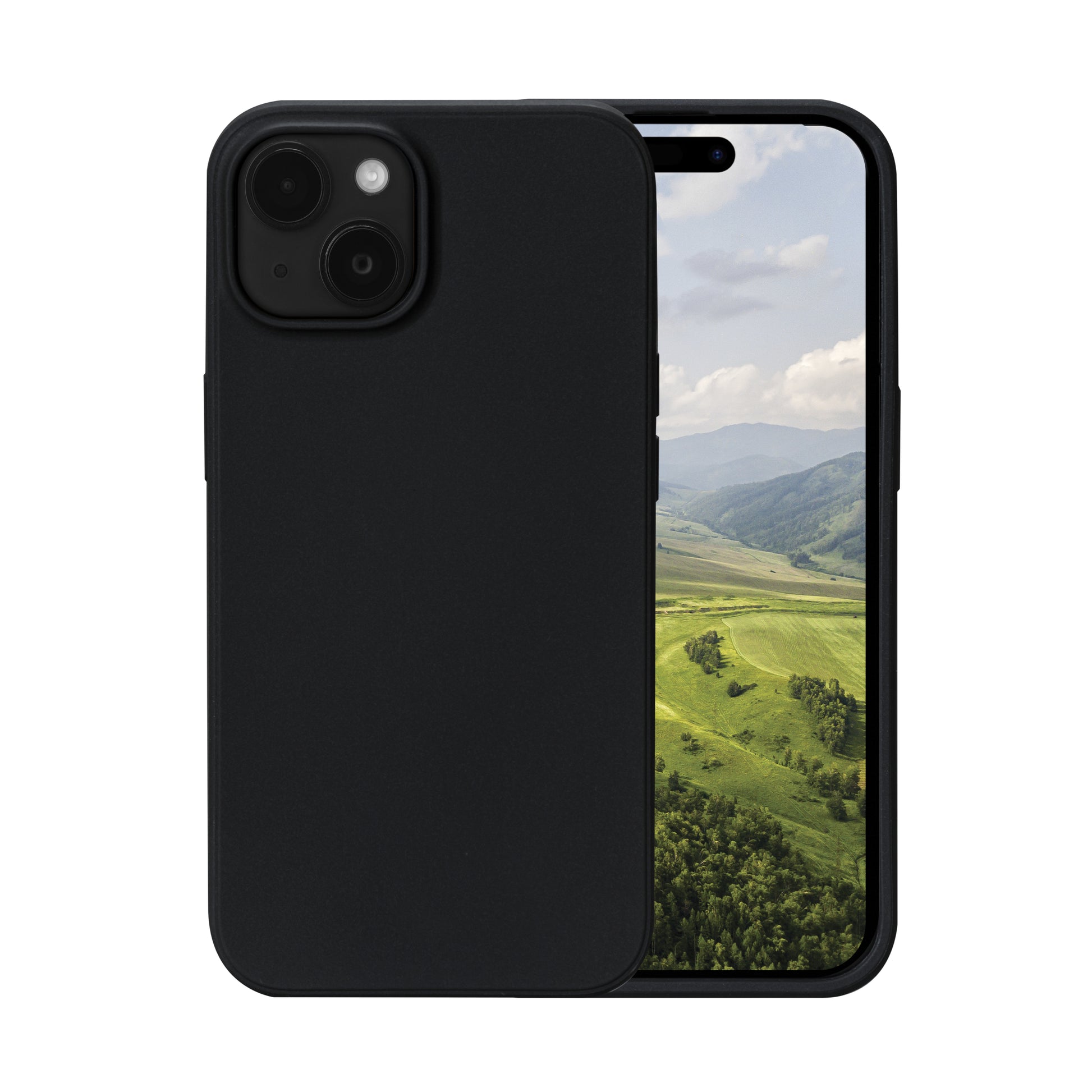 dbramante1928 Bulk - Eco Case Nuuk – Backcover – für Apple iPhone 15, Recycling-Kunststoff, schwarz