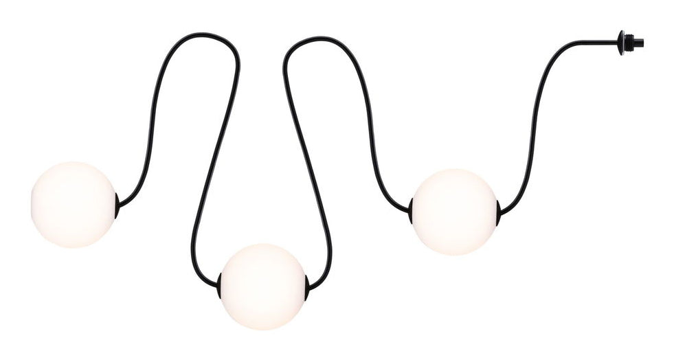 Paulmann Lichterkette – 180 lm, 1,8 W – Warmweiss, 3000 K – IP67 – Solarbetrieb – Schwarz – Kunststoff
