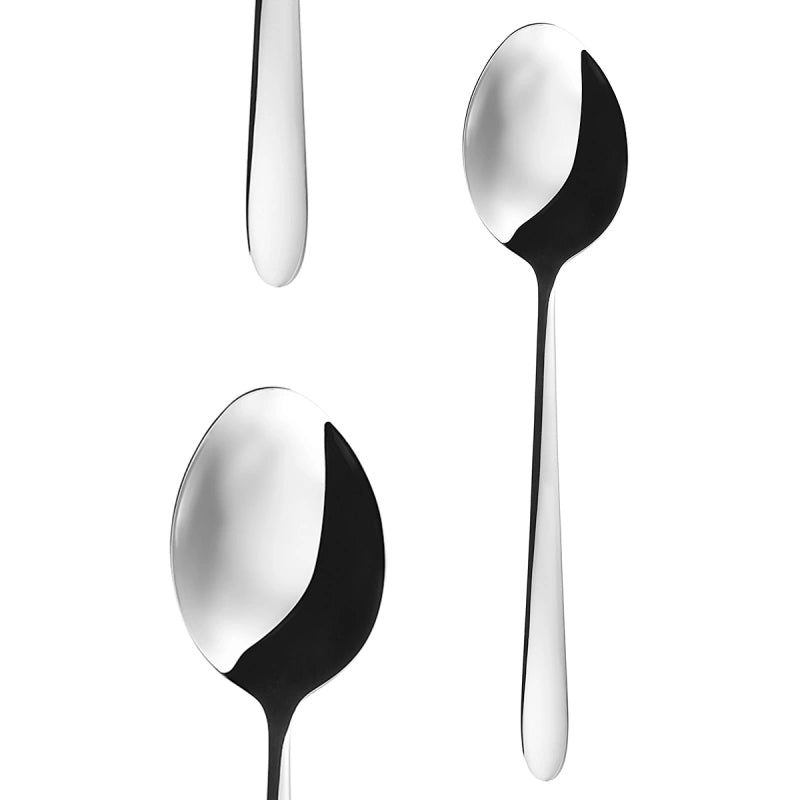Sola Basic Alpha Salatbesteck – 2-teilig, 21 cm, 18/10 Edelstahl, spülmaschinenfest