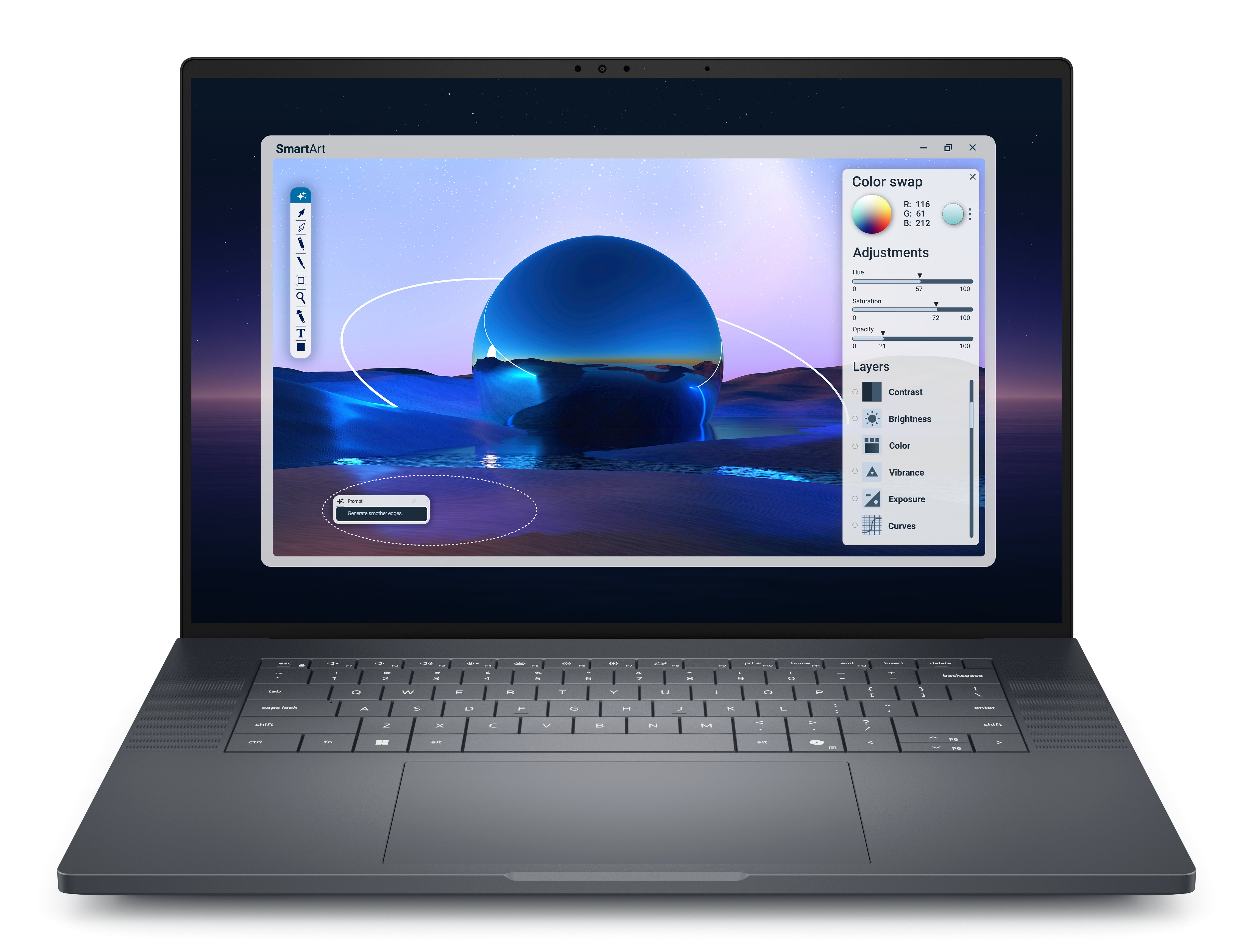 Dell Pro Max Premium 16 – 16" WUXGA, Core Ultra 7 265H, 32 GB, 1 TB SSD, RTX Pro 1000, Win 11 Pro