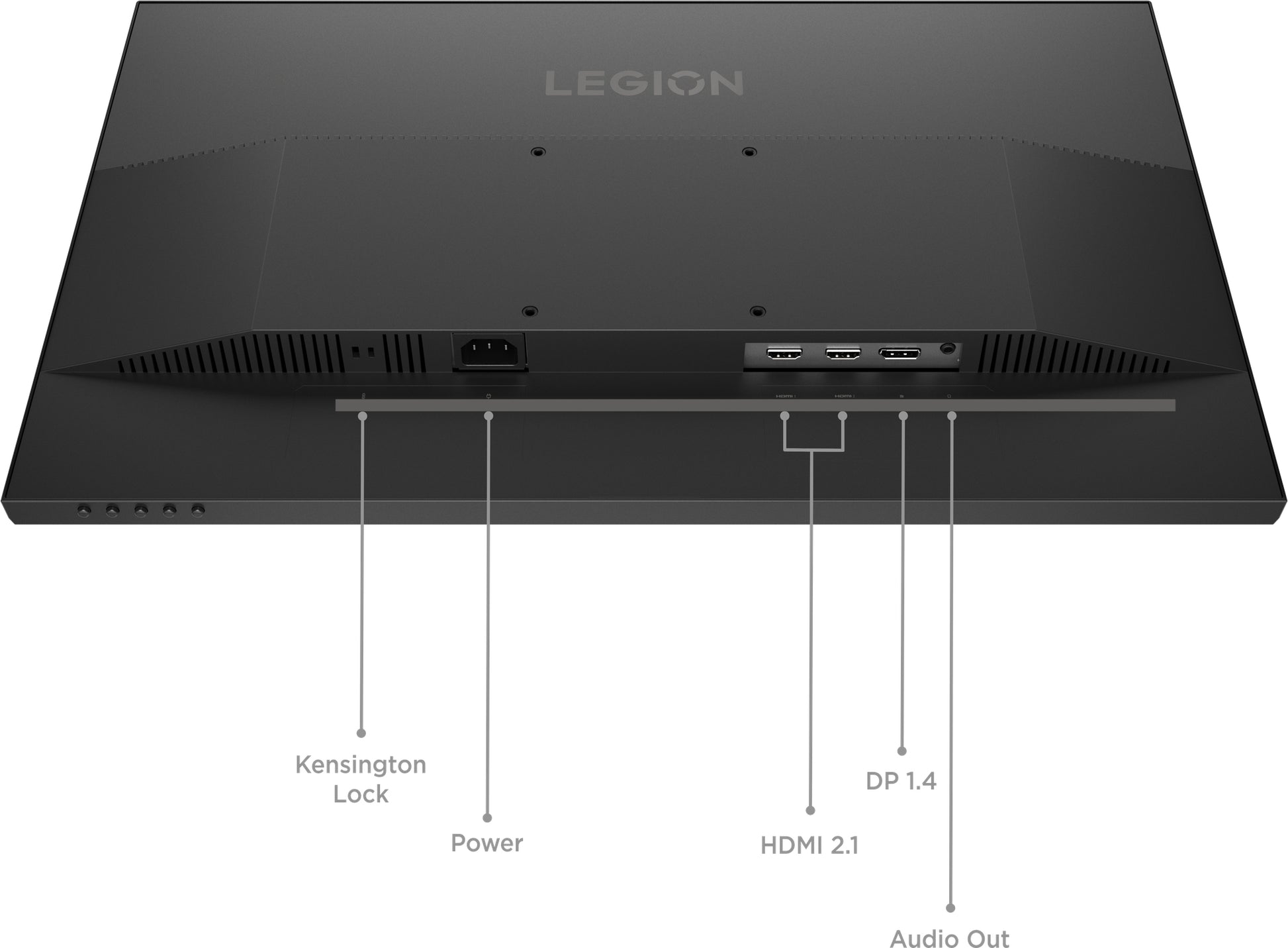 Lenovo Legion 24-10 – Monitor, 23,8" 1920 × 1080 (Full HD), LCD, Schwarz