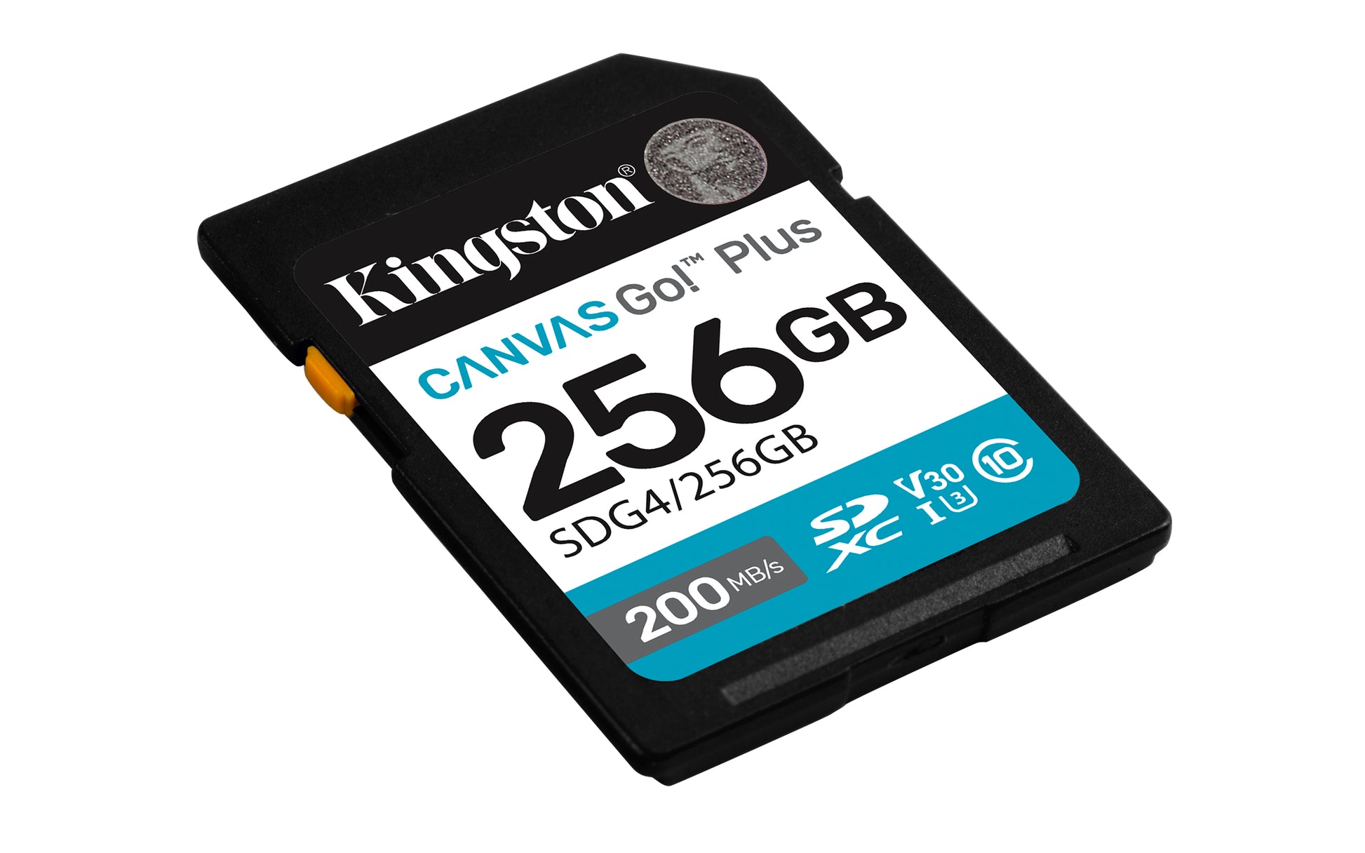 Kingston Technology Kingston Canvas Go Plus 200R Gen4 Speichergerät – 256 GB, SDXC UHS-I, Klasse 10 U3 V30 200 MB/s
