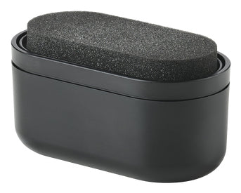 Zone Denmark Geschirrspül-Set – mit Schwamm – Polyurethan (PU) – Schwarz (Matt) – 8,9 × 7,8 × 16,9 cm