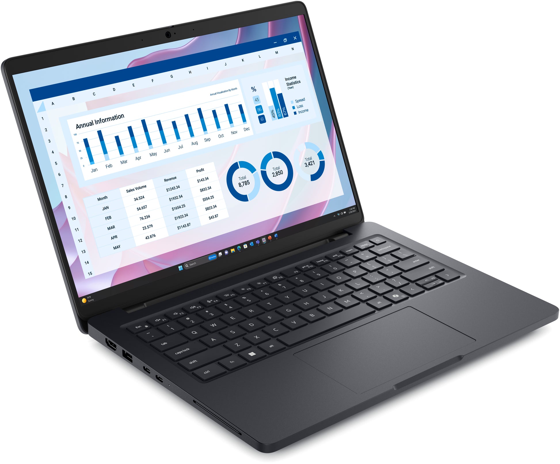 Dell Pro Max 14 MC14255 – 14" WUXGA, Ryzen AI 7 PRO 350, 32 GB, 1 TB SSD, Win 11 Pro, QWERTZ (CH)