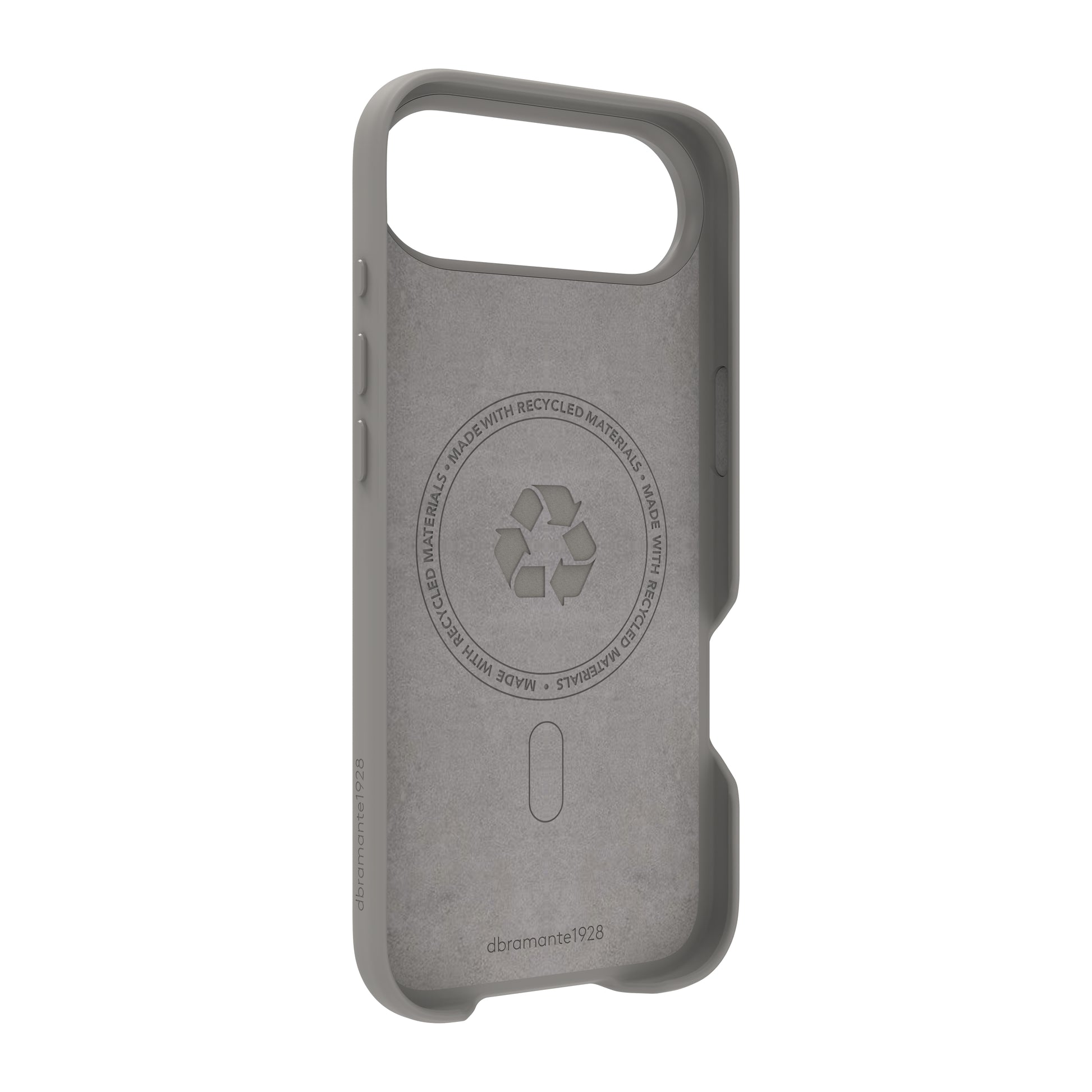 dbramante1928 Backcover – für Apple iPhone 17 Air – Kunststoff, Hellgrau, bis 1,2 m sturzsicher