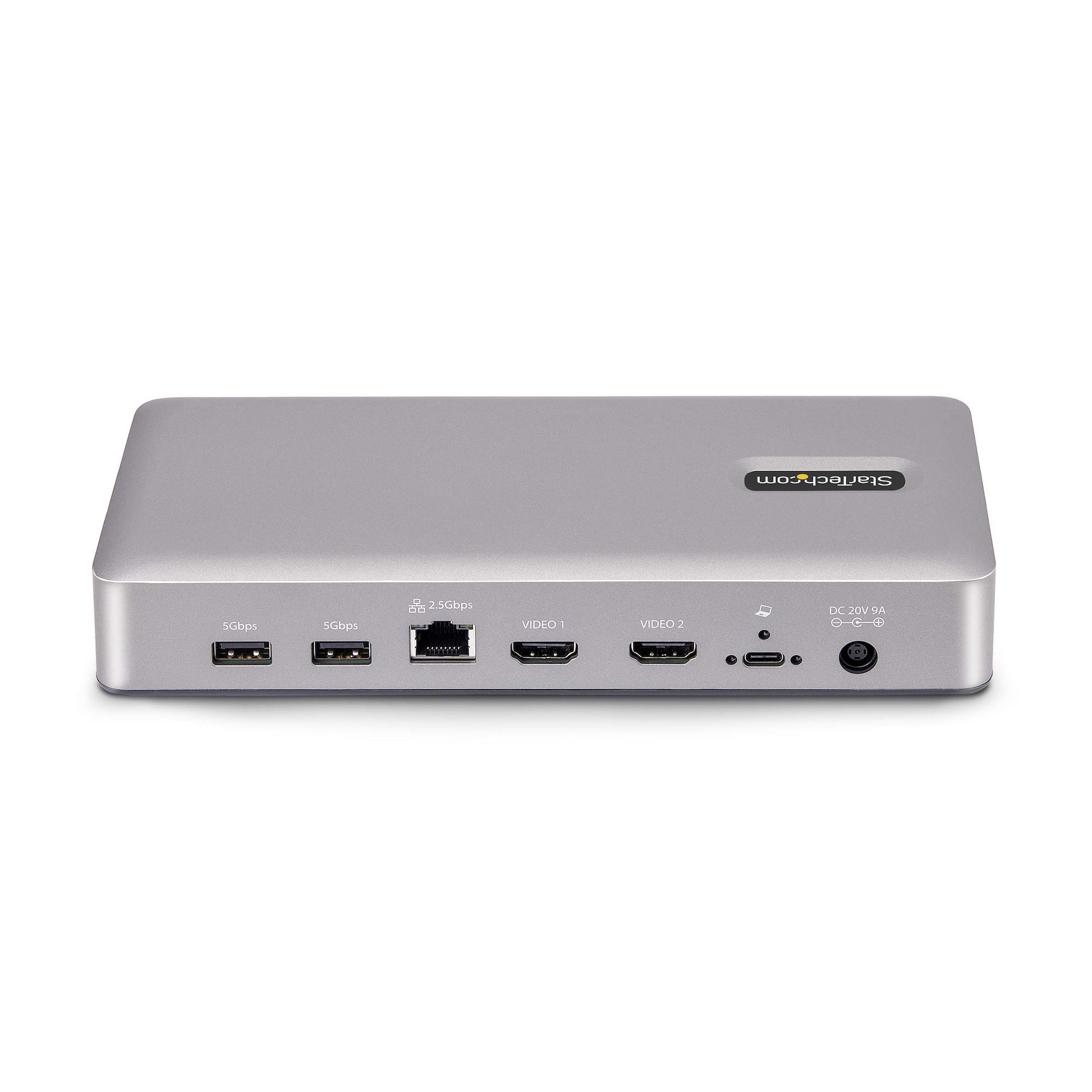 StarTech.com Dockingstation – USB4, 2× HDMI, 3× USB-A, 2× USB-C, 100 W PD, 2,5GbE, für Windows/ChromeOS