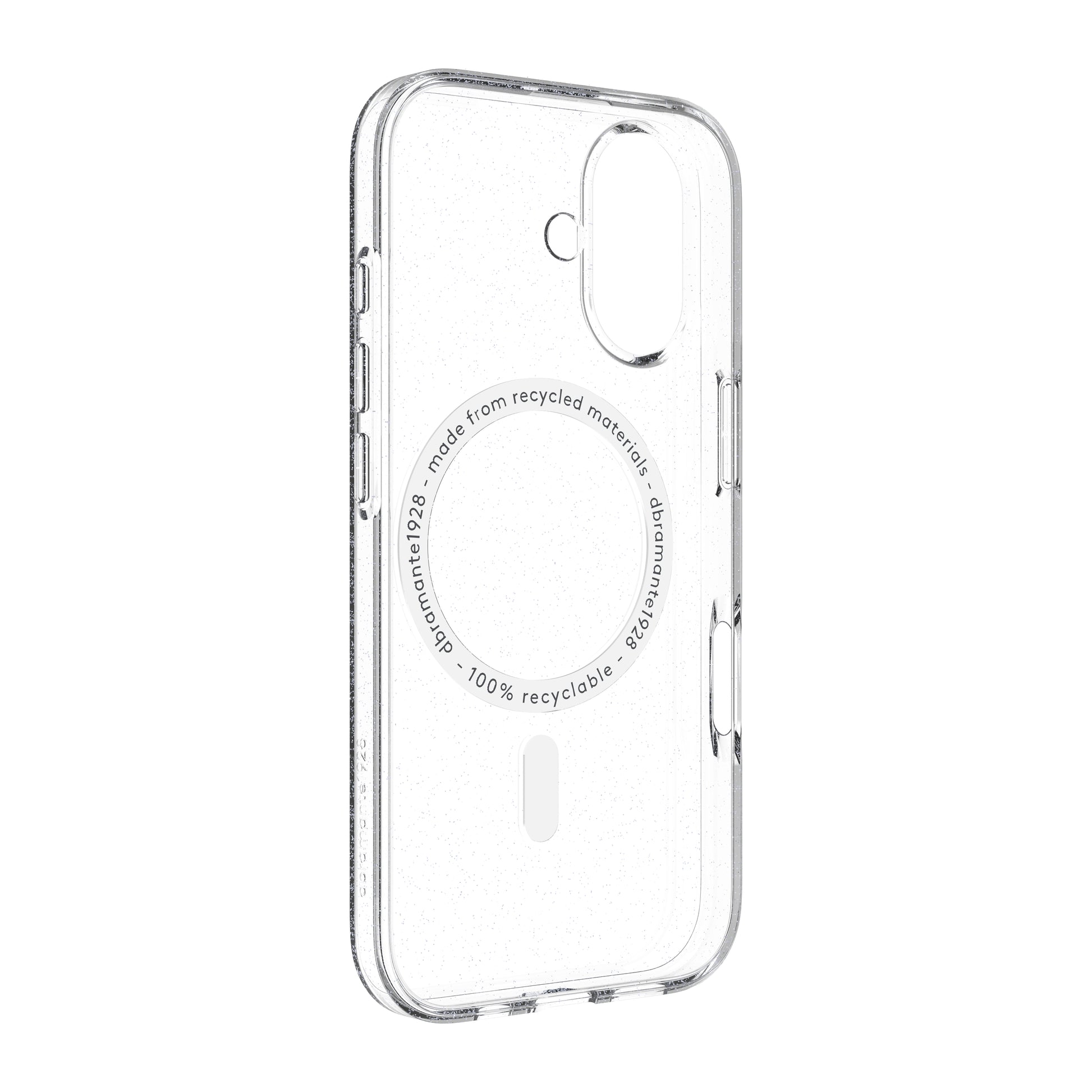 dbramante1928 Greenland Pro MS Backcover – für Apple iPhone 17, recycelbarer Kunststoff, transparent