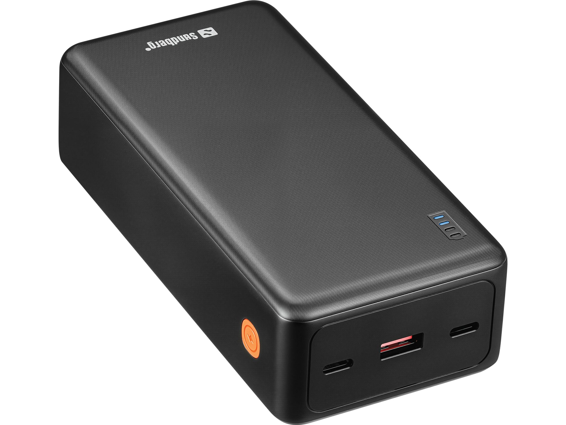 Sandberg Saver Powerbank 27'000 mAh – 22,5 W PD, 2× USB-C, 1× USB-A, schwarz