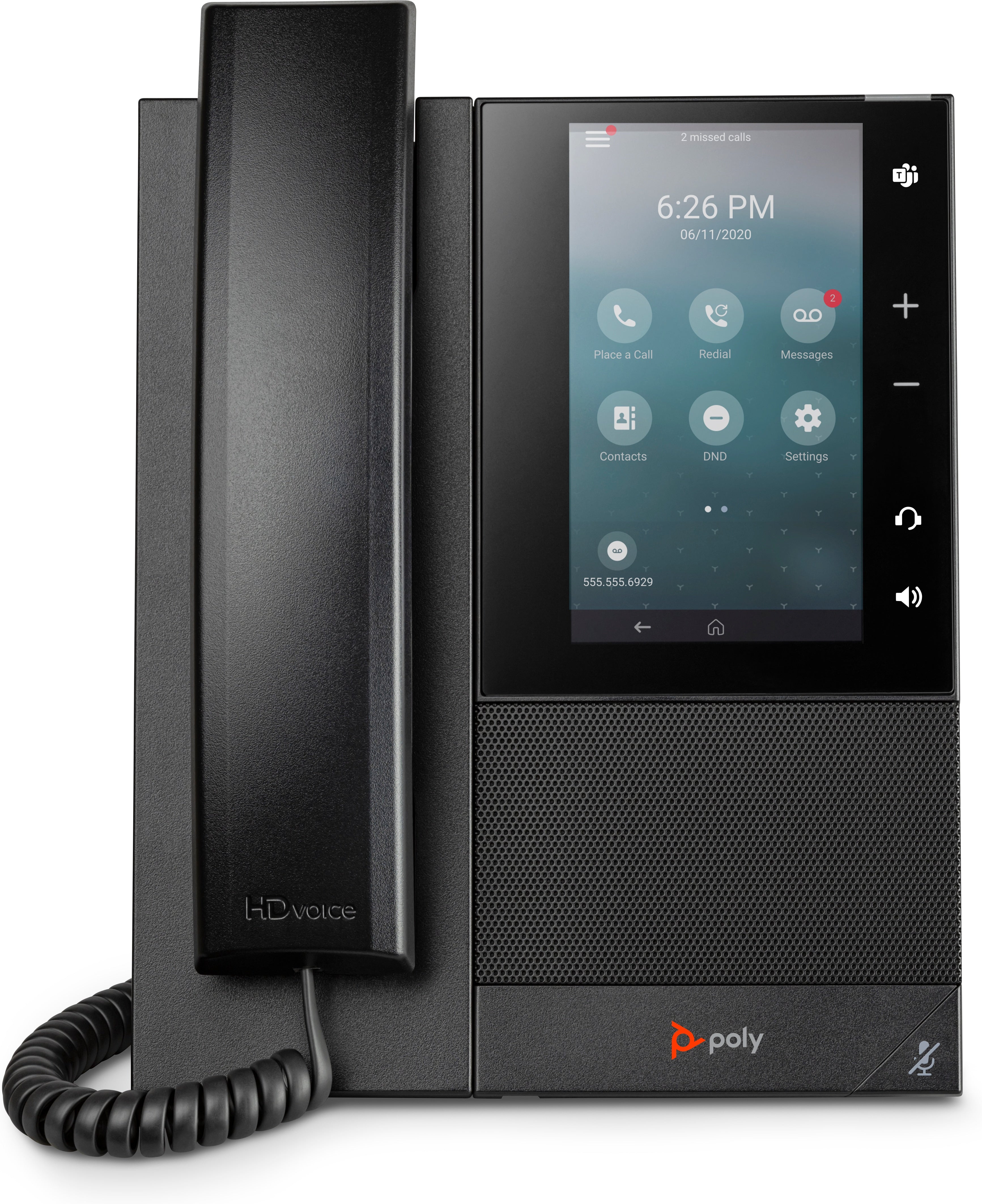 Poly CCX 505 Business – Open SIP, PoE