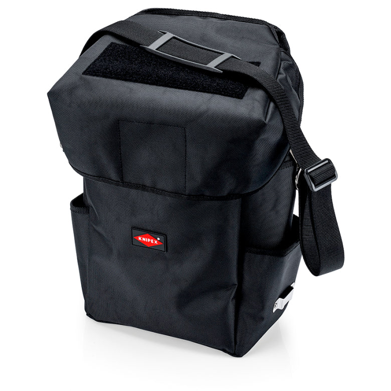 Knipex 00 50 51 T LE Werkzeugrucksack 17 l – leer, mit Schultergurt, schwarz, B 250 × H 470 × T 150 mm