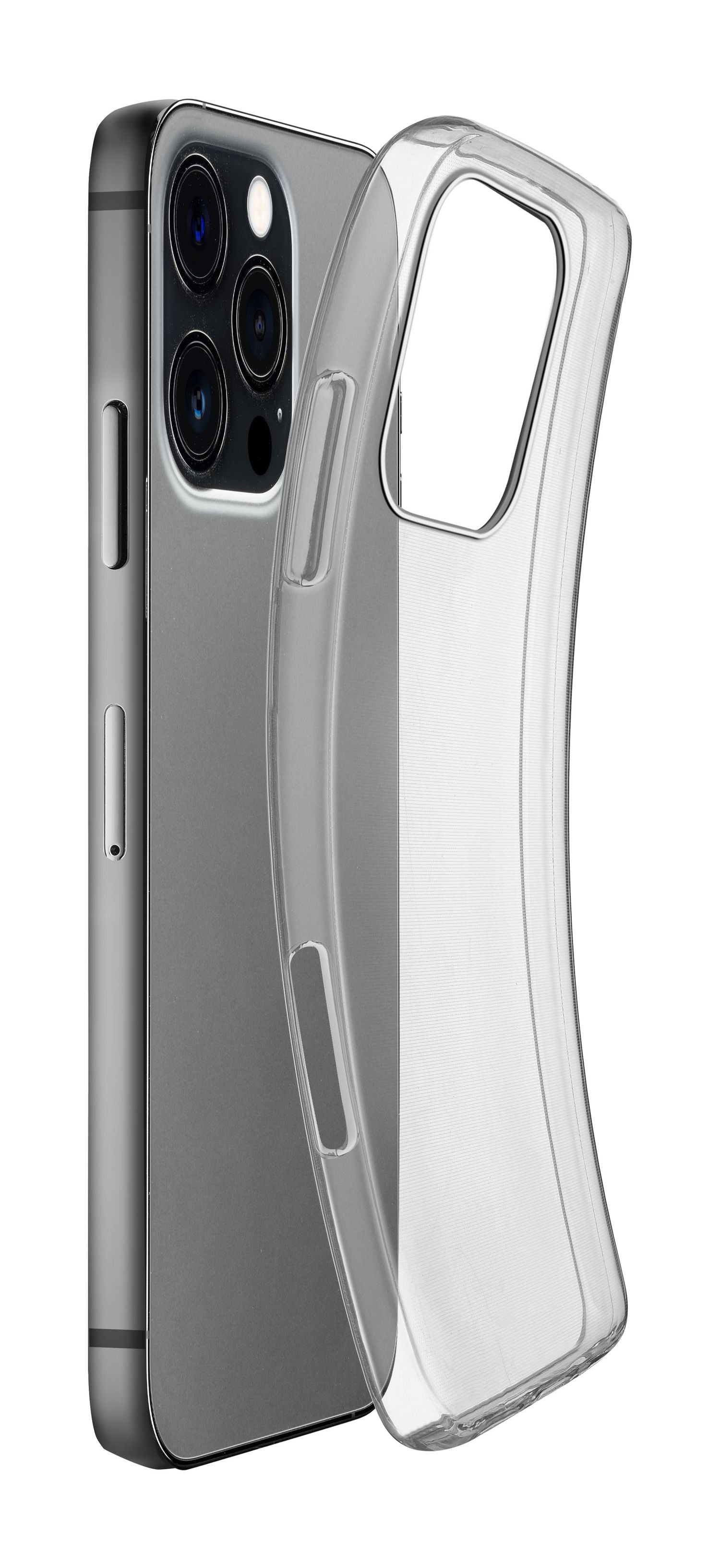 Cellularline Backcover – für Apple iPhone 16 Pro Max – transparent – TPU