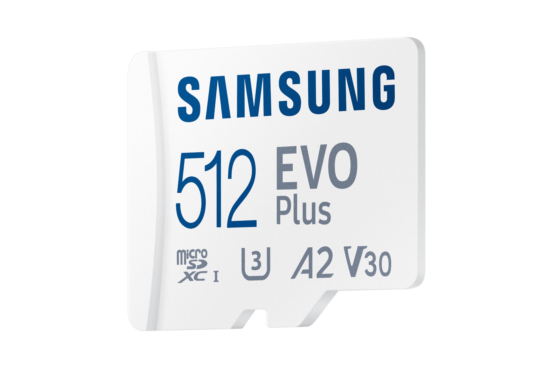 Samsung EVO Plus Mb-Mc512S microSDXC 512 GB – UHS-I, U3, V30, A2, 160 MB/s Lesen, inkl. SD-Adapter