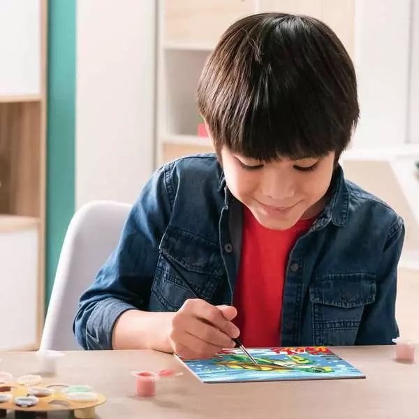 Ravensburger CreArt – Malen-nach-Zahlen-Set – Meeresschildkröte – 15 Farben – ab 9 Jahren