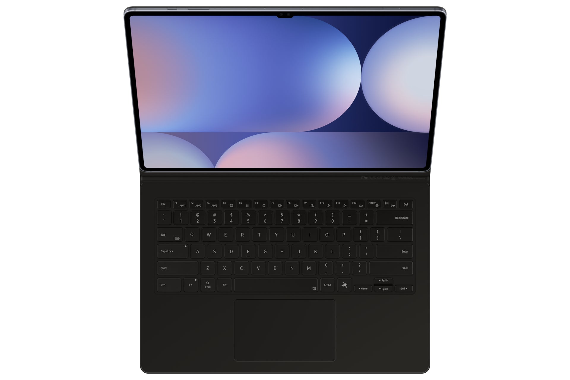 Samsung Book Cover Keyboard EF-DX925 – Galaxy Tab S10/S9 Ultra, QWERTZ, Schwarz