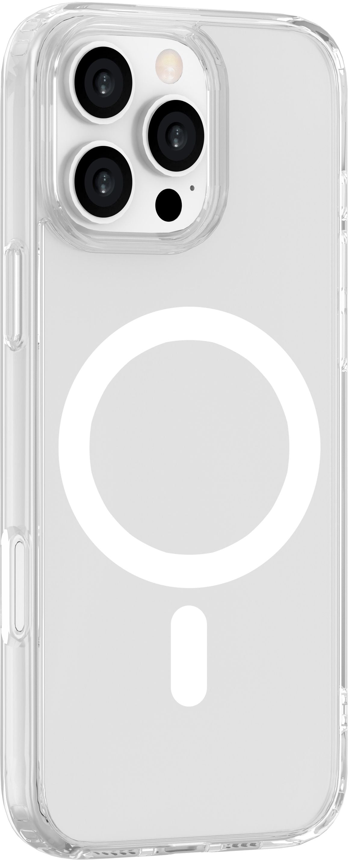 eSTUFF INFINITE OSLO Backcover – für Apple iPhone 16 Pro, MagSafe, PC+TPU, Transparent, GRS