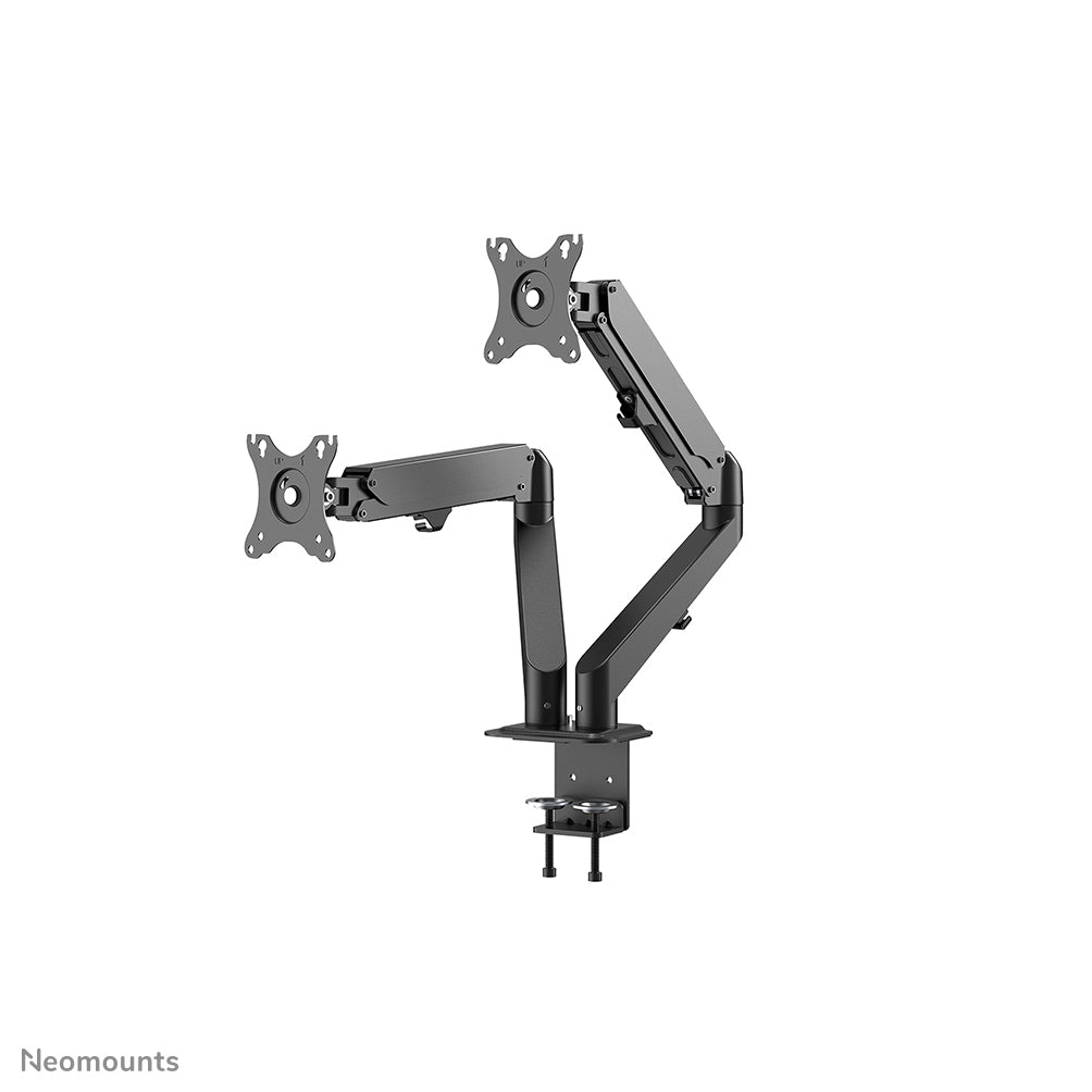 Neomounts DS70-700BL2 – Monitorarm, bis 27", neigbar, schwenkbar, schwarz