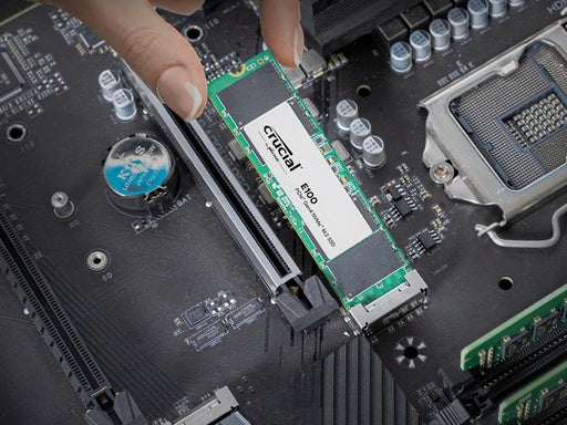 Crucial E100 1 TB – M.2 2280 NVMe PCIe 4.0 x4 – 7200 MB/s Lesen, 5700 MB/s Schreiben