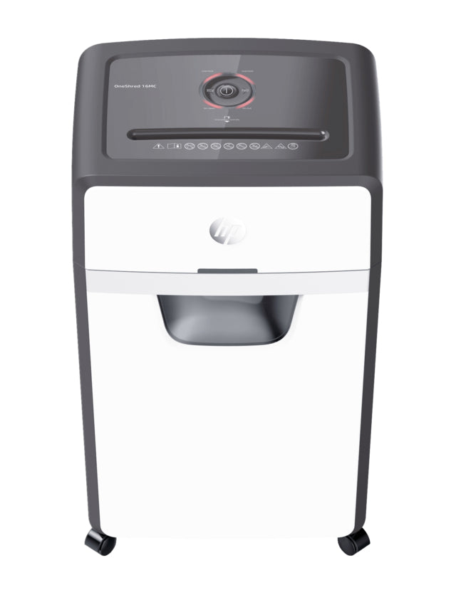 HP OneShred 16MC – Aktenvernichter, DIN P-5, Mikroschnitt 2 × 15 mm, 16 Blatt, 30 l