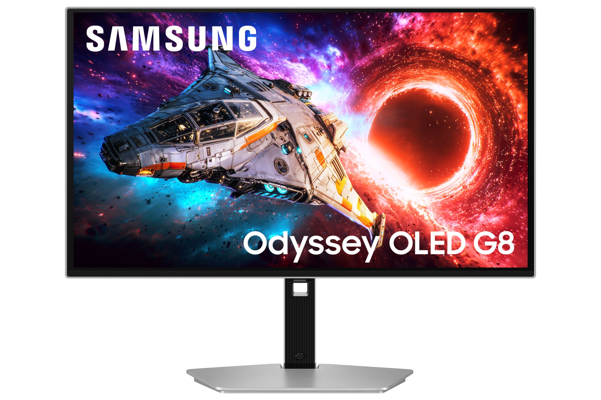Samsung Odyssey G8 (G80SH) – 27", 3840 × 2160 (4K), OLED, 240 Hz, USB-C 98 W, DisplayHDR 400