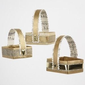 Creativ Company Fotokarton – A2, Gold, 280 g/m² – 10 Blatt, Metallicpapier
