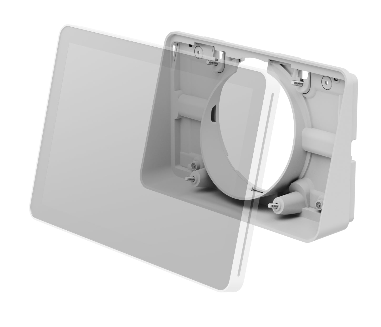 Logitech Wandhalterung – Wandhalterung – für Logitech Tap Scheduler, off-white
