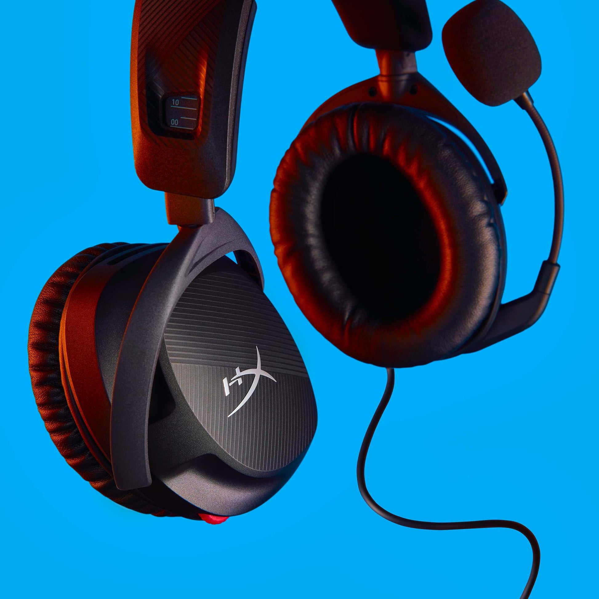 HyperX Cloud Stinger 2 – Gaming-Headset, Over-Ear – 3,5 mm Klinke, Surround-Sound, Stummschaltung – Schwarz