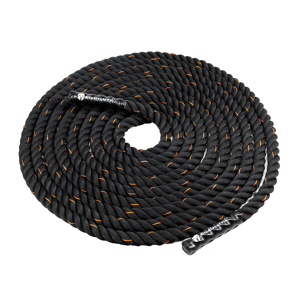 GladiatorFit Schnur – Ø 38 mm, 15 m, Polyester, schwarz