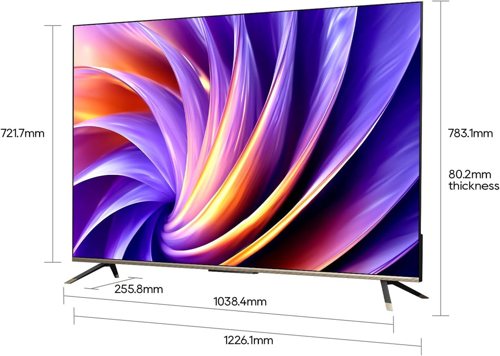 Dreame Q100 – 55" Fernseher – 4K UHD – QLED – Google TV – 120 Hz – 350 cd/m² – Dolby Vision, HDR10+