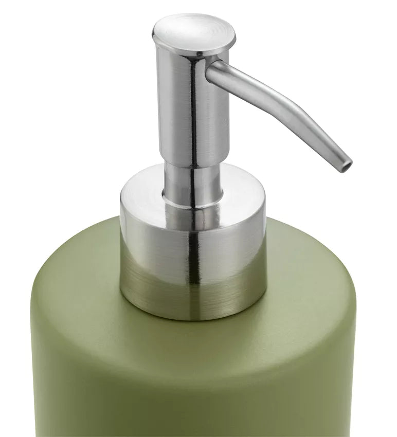 Diaqua Zylo Seifenspender – Keramik, Olivgrün, 300 ml