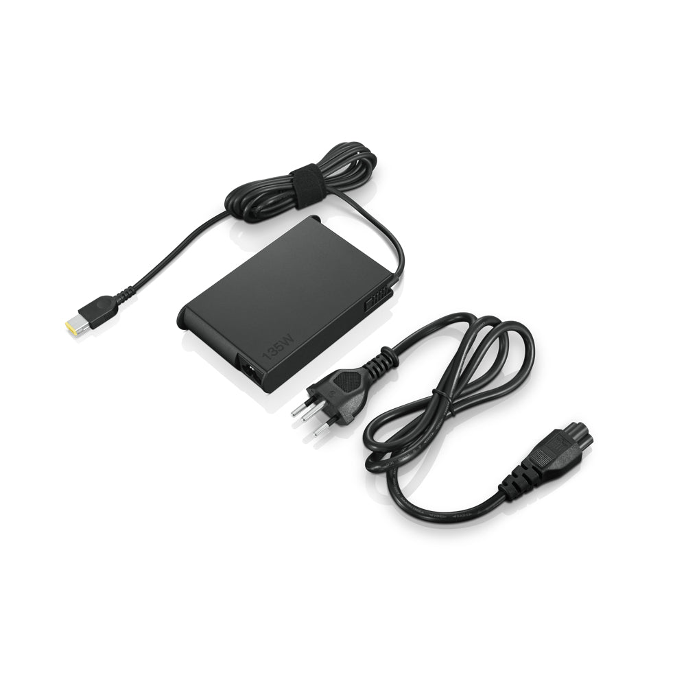 Lenovo Netzteil – 135 W – für ThinkBook 15p G2 ITH, ThinkPad P1 Gen 5, P15v Gen 3 und andere – Schwarz